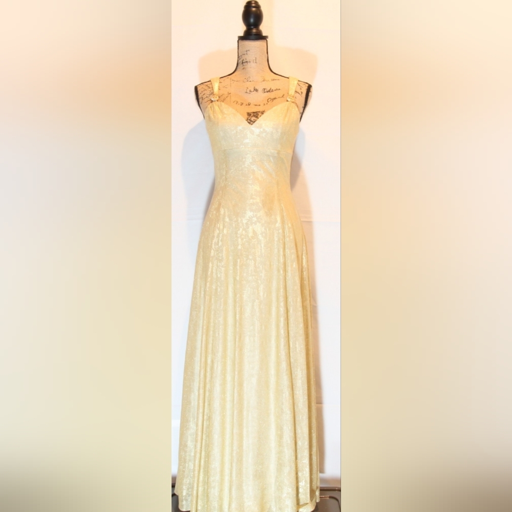 Scott McClintock Gold Gown
